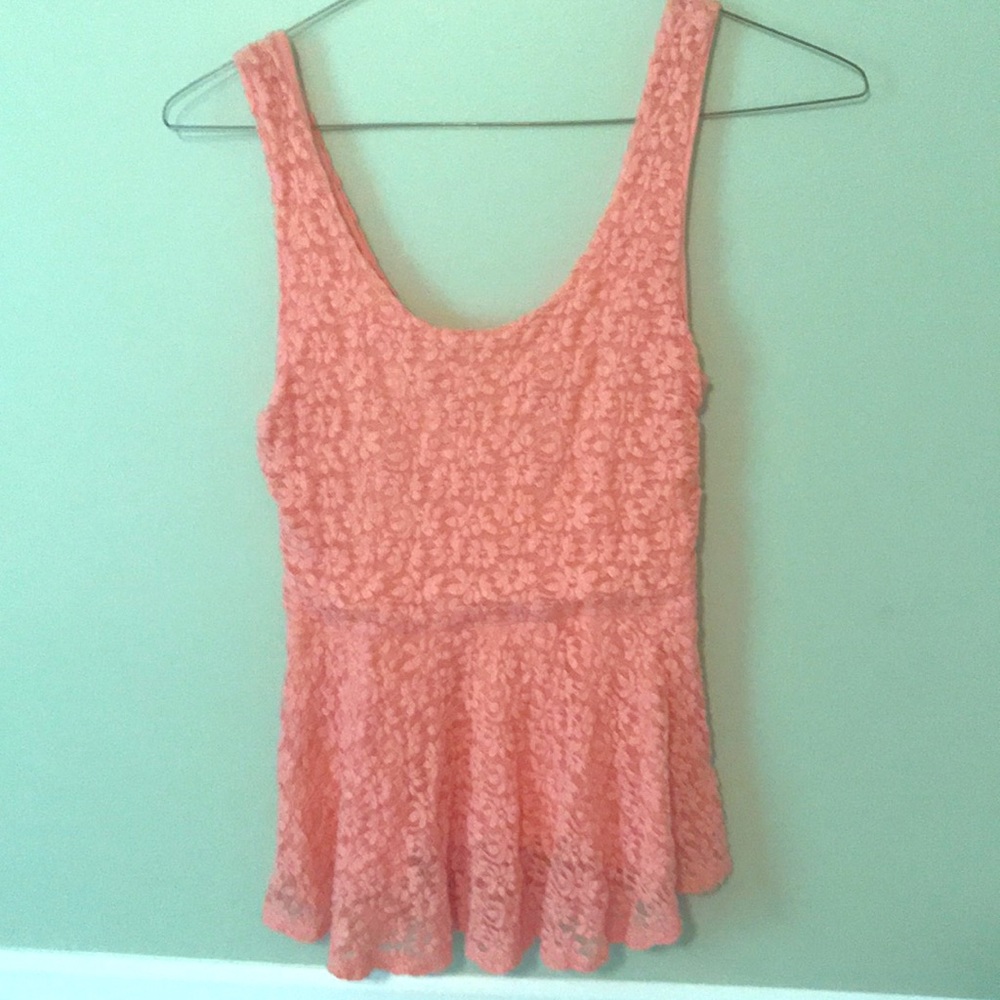 Peplum floral top